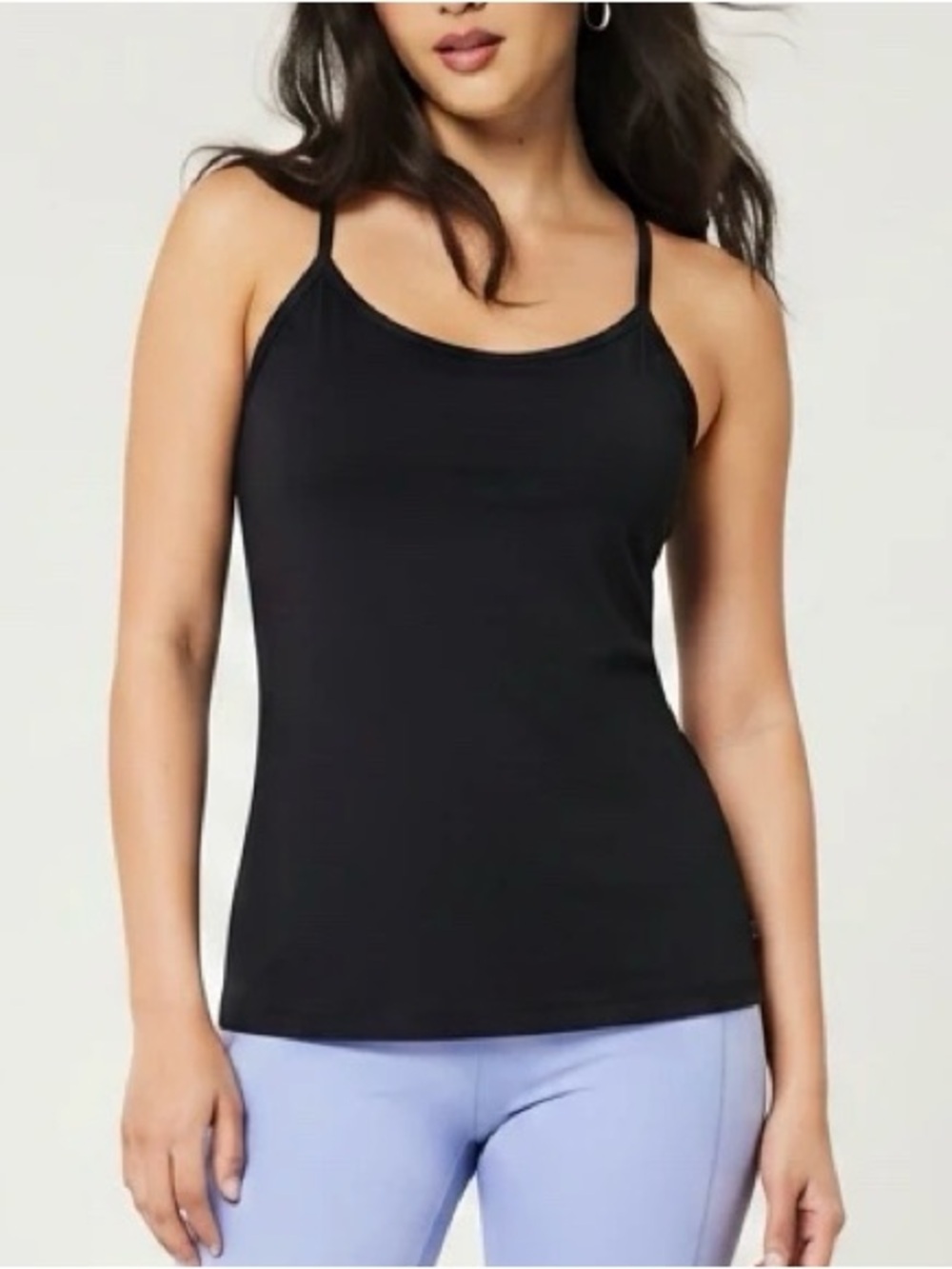 Fabletics Black Athletic Tank Top